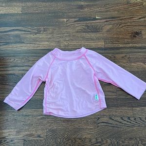 IPlay UPF 50 swim shirt. Size 12 months. Pink.